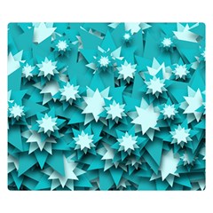 Stars Christmas Ice 3d Double Sided Flano Blanket (small)  by HermanTelo