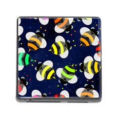 Textured Bee Memory Card Reader (square 5 Slot) by HermanTelo
