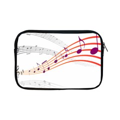 Music Notes Clef Sound Apple Ipad Mini Zipper Cases by Bajindul