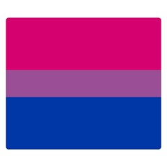 Bisexual Pride Flag Bi Lgbtq Flag Double Sided Flano Blanket (small)  by lgbtnation