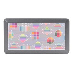 Pastels Shapes Geometric Memory Card Reader (mini) by Nexatart