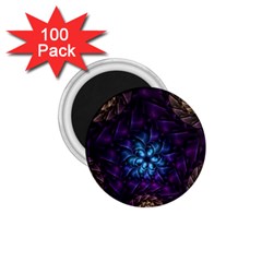 Geometry Fractal Colorful Geometric 1 75  Magnets (100 Pack)  by Pakrebo