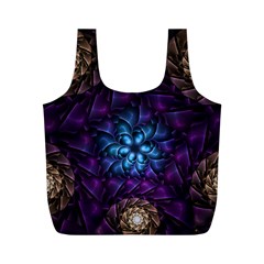 Geometry Fractal Colorful Geometric Full Print Recycle Bag (m) by Pakrebo