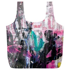 Graffiti Grunge Love Full Print Recycle Bag (xl) by ArtistRoseanneJones