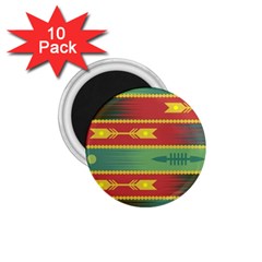 Background Non Seamless Pattern 1 75  Magnets (10 Pack)  by Pakrebo