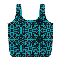 Pattern Seamless Ornament Abstract Full Print Recycle Bag (l) by Pakrebo