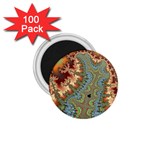 Fractal Rendering Pattern Abstract 1.75  Magnets (100 pack)  Front