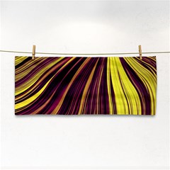 Lines Swinging Fantasy Hand Towel by Bajindul