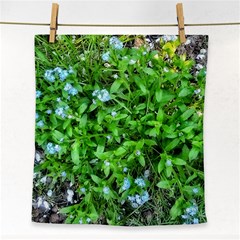 Forget Me Not Face Towel by Riverwoman