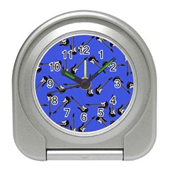 Guitar Instruments Music Rock Travel Alarm Clock by Bajindul