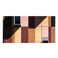 Architectural Design Architecture Building Colors Satin Shawl by Pakrebo
