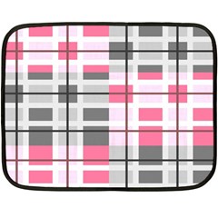 Fabric Textile Nursery Pale Baby Double Sided Fleece Blanket (mini)  by Simbadda