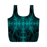 Abstract Art Design Digital Art Full Print Recycle Bag (M) Back