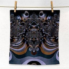 Fractal Art Artwork Design Face Towel by Pakrebo
