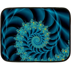 Art Artwork Fractal Digital Art Double Sided Fleece Blanket (mini)  by Pakrebo
