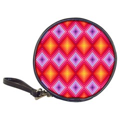 Texture Surface Orange Pink Classic 20-cd Wallets by Mariart