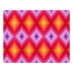 Texture Surface Orange Pink Double Sided Flano Blanket (large)  by Mariart