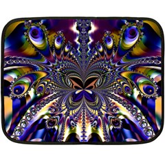 Abstract Art Artwork Fractal Design Art Pattern Double Sided Fleece Blanket (mini)  by Pakrebo