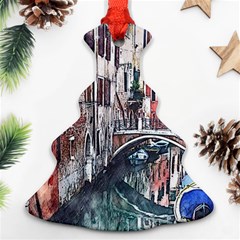 Venice Water Laguna Italy Ornament (christmas Tree)  by Wegoenart
