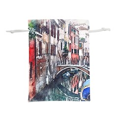Venice Water Laguna Italy Lightweight Drawstring Pouch (m) by Wegoenart