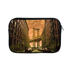 Architecture Buildings City Bridge Apple Ipad Mini Zipper Cases by Wegoenart