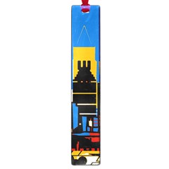 Architecture City House Window Large Book Marks by Pakrebo