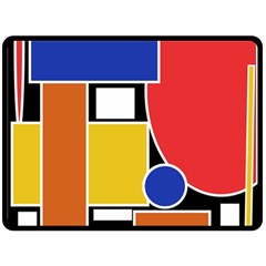 Tajah Olson Designs Fleece Blanket (large)  by TajahOlsonDesigns