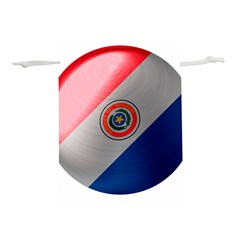 Paraguay Flag Country Nation Lightweight Drawstring Pouch (l) by Sapixe