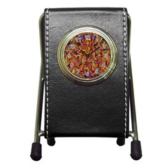 G 7 Pen Holder Desk Clock by ArtworkByPatrick
