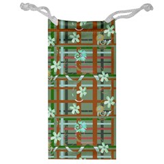 Textile Fabric Jewelry Bag by HermanTelo