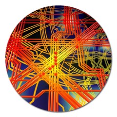 Board Circuits Control Center Trace Magnet 5  (round) by Pakrebo