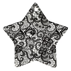 Encaje Star Ornament (two Sides) by Sobalvarro