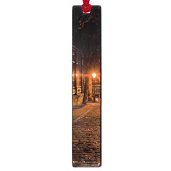 City Night Dark Architecture Lamps Large Book Marks by Sudhe