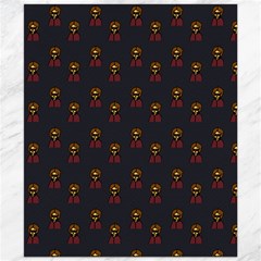 Nerdy 60s  Girl Pattern Grey Canvas 20  X 24  by snowwhitegirl