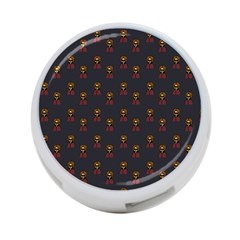 Nerdy 60s  Girl Pattern Grey 4-port Usb Hub (two Sides) by snowwhitegirl