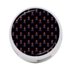 Nerdy 60s  Girl Pattern Black 4-port Usb Hub (one Side) by snowwhitegirl