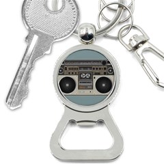 Radio Cassette Speaker Sound Audio Bottle Opener Key Chain by Simbadda