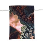 The Background Model Creative  Lightweight Drawstring Pouch (XL) Back