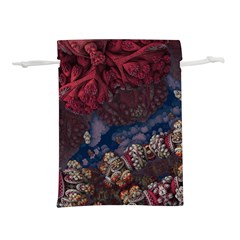 Fractals 3d Graphics Designs Lightweight Drawstring Pouch (s) by Simbadda