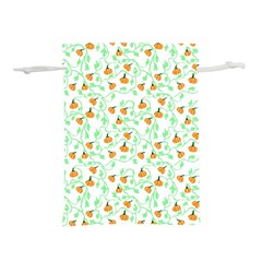 Pumpkin Vines Lightweight Drawstring Pouch (m) by bloomingvinedesign