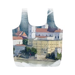 Architecture Old Sky Travel Full Print Recycle Bag (m) by Simbadda