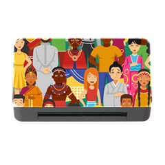 Nations Seamless Illustration Memory Card Reader With Cf by Vaneshart