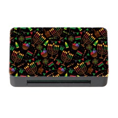 Seamless Pattern Kwanzaa With Traditional Colored Candles Memory Card Reader With Cf by Vaneshart