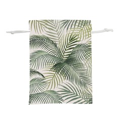 Vector Palm Leaves Pattern  Illustration Lightweight Drawstring Pouch (s) by Vaneshart