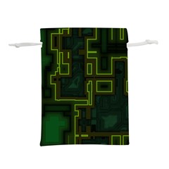 Seamless Pattern Texture Background Curcuit Lightweight Drawstring Pouch (l) by Simbadda