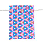 Background Pattern Backgrounds  Lightweight Drawstring Pouch (XL) Back