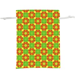 Pattern Texture Christmas Colors  Lightweight Drawstring Pouch (xl) by Simbadda