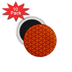 Pattern Fall Colors Seamless Bright 1 75  Magnets (10 Pack)  by Simbadda
