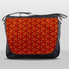 Pattern Fall Colors Seamless Bright Messenger Bag by Simbadda