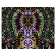 Digital Art Fractal Artwork Double Sided Flano Blanket (medium)  by Wegoenart